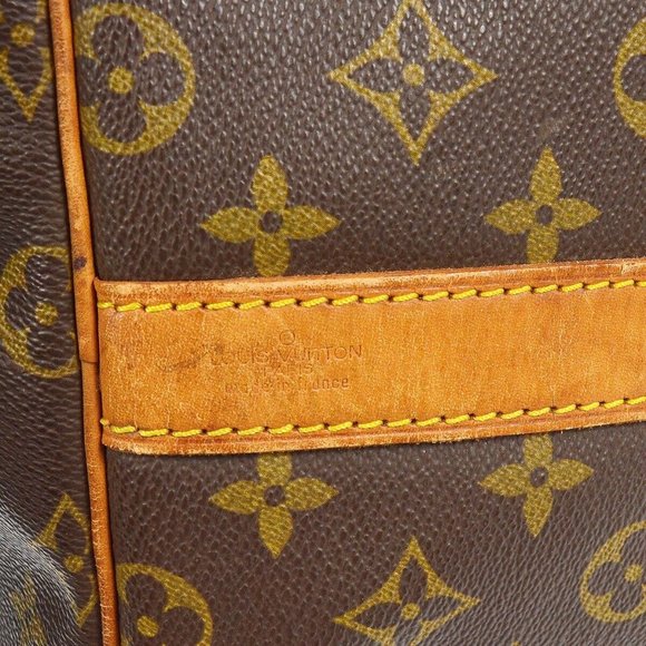 Louis Vuitton Travel Bag Keepall Bandouliere 55 Brown Monogram. - Picture 3 of 8